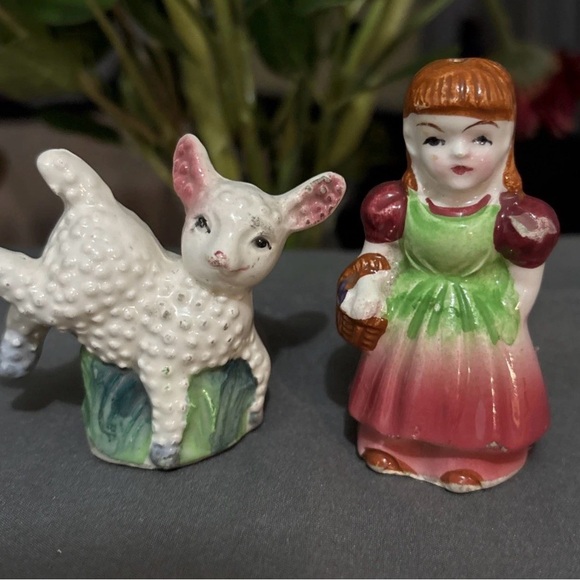 Other - Vintage Japan  Mary Had a Little Lamb Salt and Pepper Shakers Set
